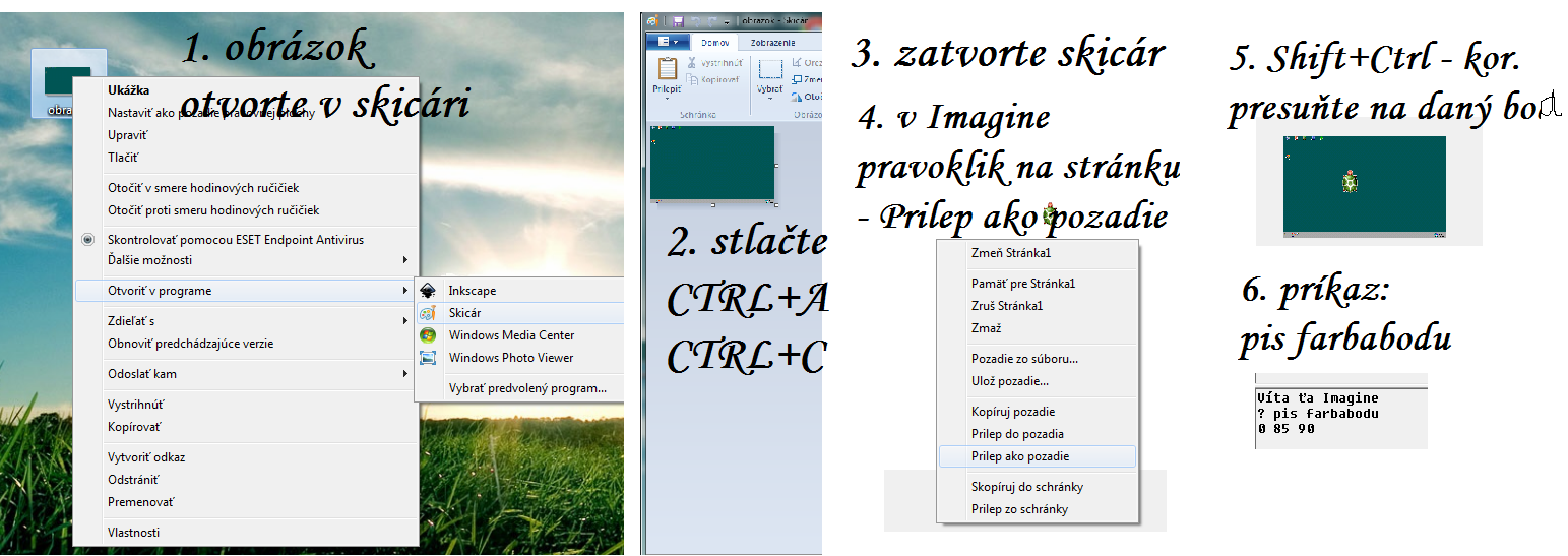 Zistenie Farby Bodu Imagine Logo Programovanie S Korytna kou Zistenie Farby Bodu Imagine Logo Programovanie S Korytna kou